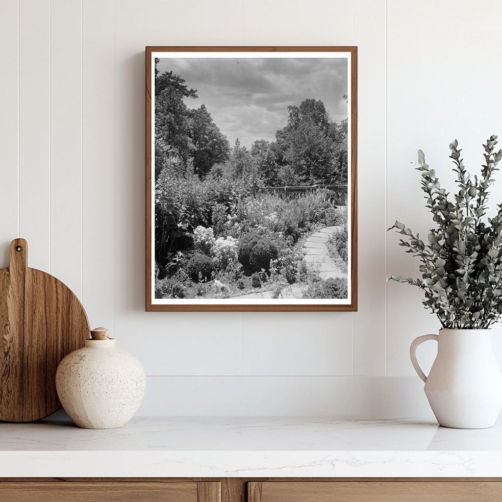 Henrico County Gardens, Richmond VA, 20th Century Photo