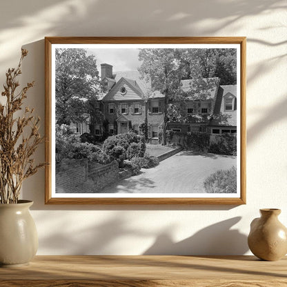 Vintage Richmond, VA Residential Scene from 1900s