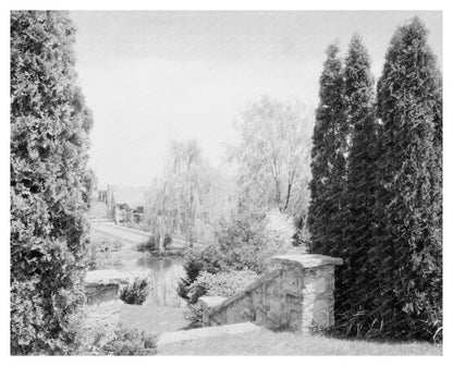 Vintage Architecture in Fauquier County, Virginia, 1953