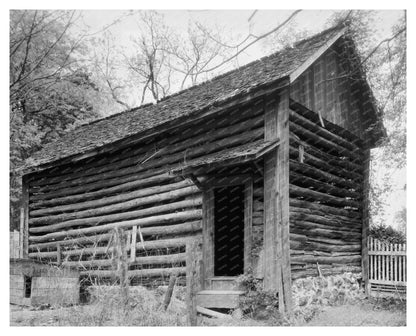 Log Cabin in Fauquier County, VA - Early 20th Century