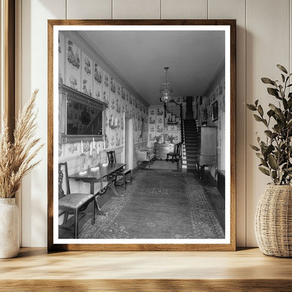 Middleburg, VA Interior Design, Carnegie Survey 20th Century