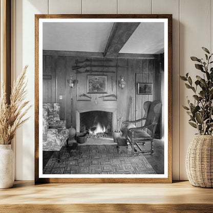 Middleburg, Virginia Interior Photo, 1953