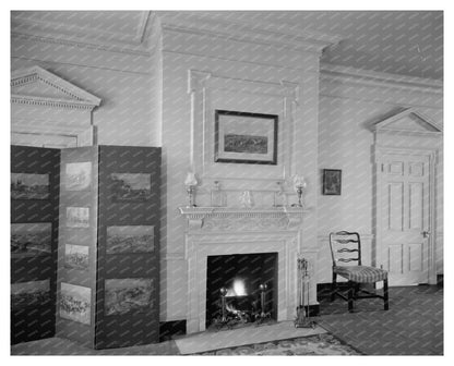 Middleburg VA Interior Design Vintage Photo 1953