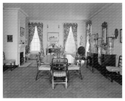 Dining Room in Middleburg, VA - Early 20th Century