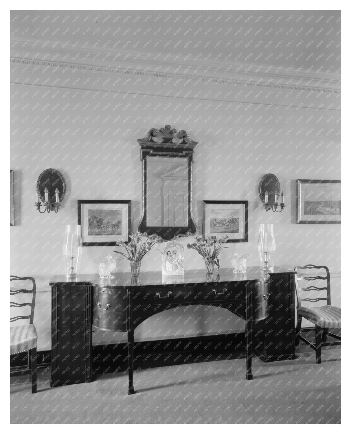 Middleburg VA Vintage Interior Design, Early 20th Century