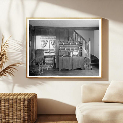 Middleburg, VA Vintage Interior Photo, 1953