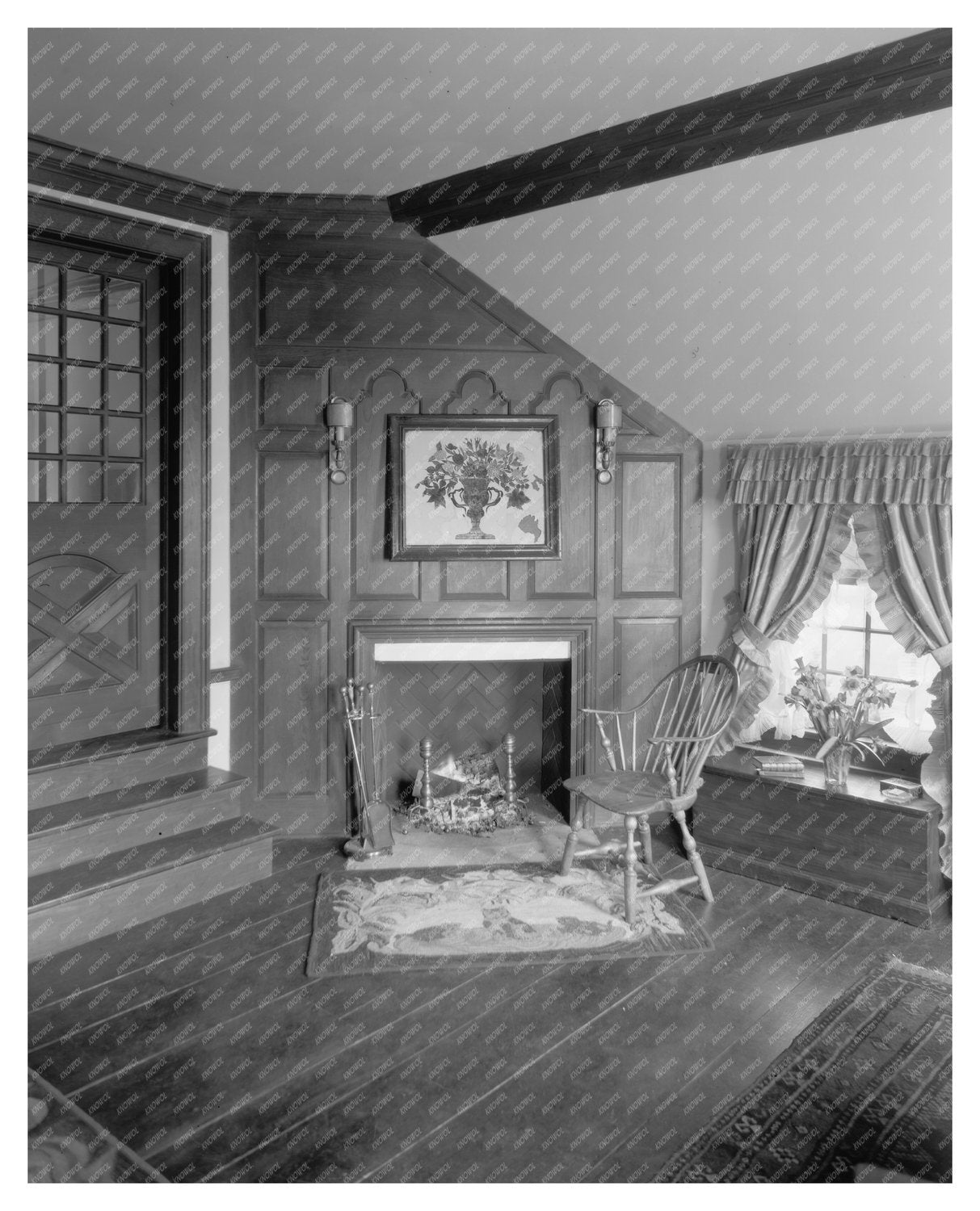 Middleburg, VA Vintage Interior Scene 1900s