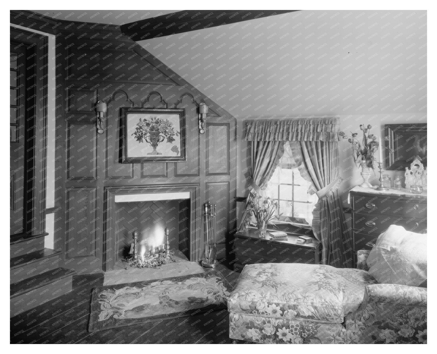 Middleburg, VA Early 20th Century Interior Photograph