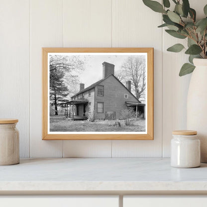 Fairfax County, VA Vintage Architecture Photo, 1953