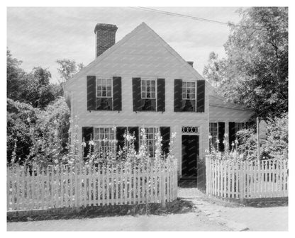 Captain Lynch House, Alexandria VA, 1953 Photo Archive