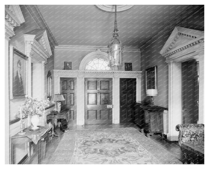 Alexandria VA Architectural Detail Photograph 1953