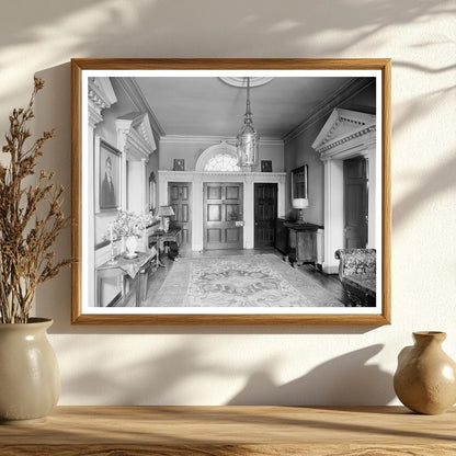 Alexandria VA Architectural Detail Photograph 1953
