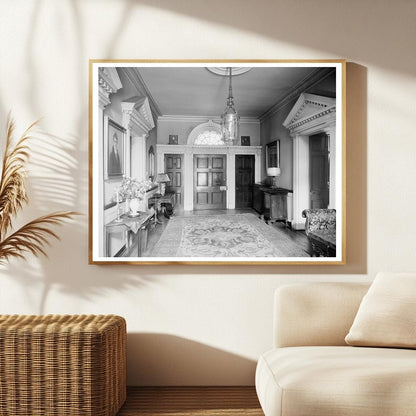 Alexandria VA Architectural Detail Photograph 1953