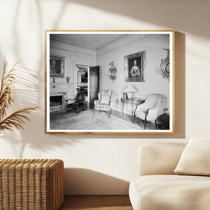 Vintage Interior Photo, Alexandria VA, 1953