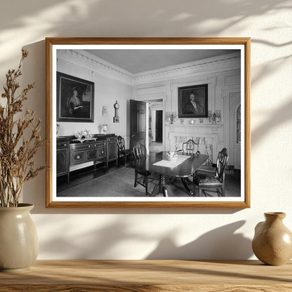 Alexandria VA Interior Scene Early 20th Century Photo