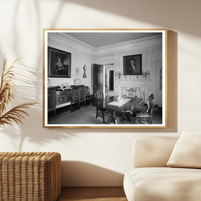Alexandria VA Interior Scene Early 20th Century Photo