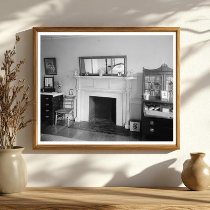 Early 20th-Century Interior Scene, Alexandria VA, 1953