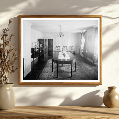 Early 20th Century Dining Room in Alexandria, VA, 1953