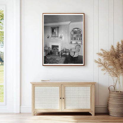 Vintage Alexandria Interior Design Photo, Virginia, 1953