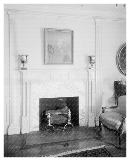 Vintage Alexandria VA Residence Interior, Early 20th Century