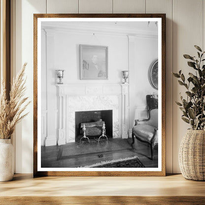 Vintage Alexandria VA Residence Interior, Early 20th Century