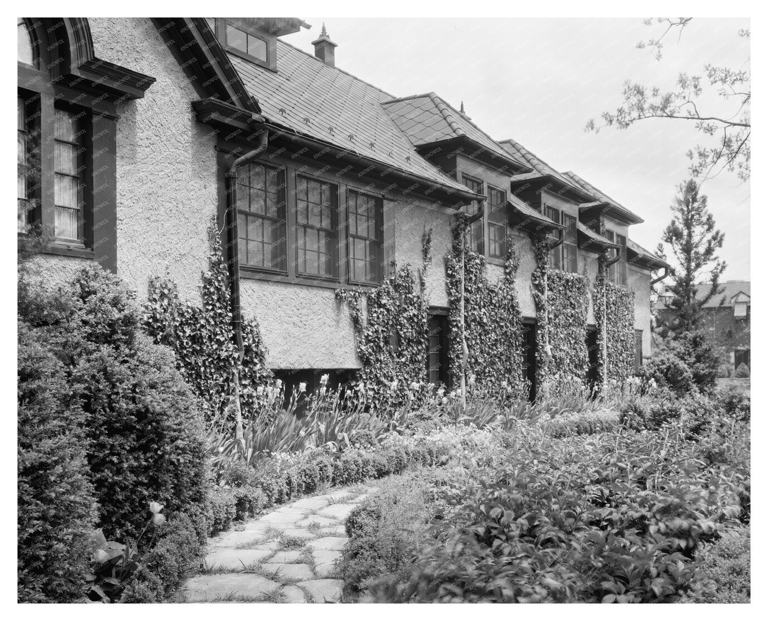 Warrenton VA School Vintage Photo Early 1900s Architecture