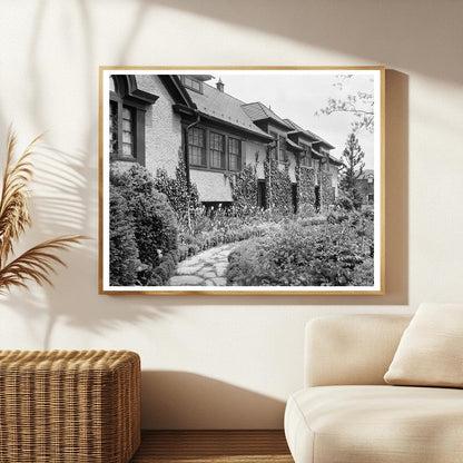 Warrenton VA School Vintage Photo Early 1900s Architecture