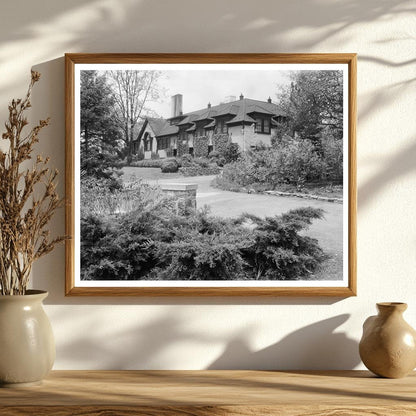 Vintage Photo of Warrenton, VA Architecture, 20th Century