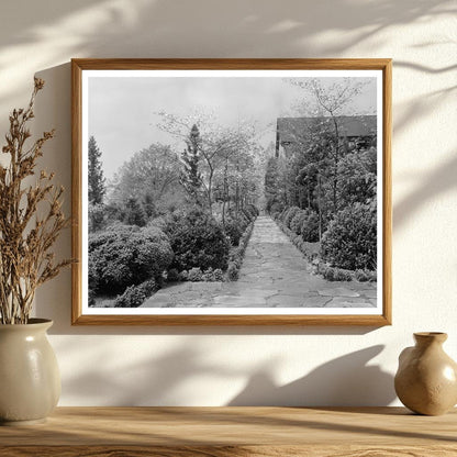 Vintage Landscape of Warrenton, VA - 1950s Architecture