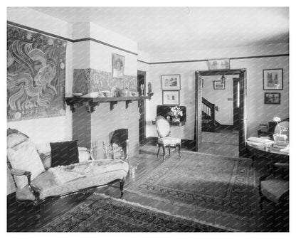 Warrenton VA Interior Photograph from 1900s Architecture Sur