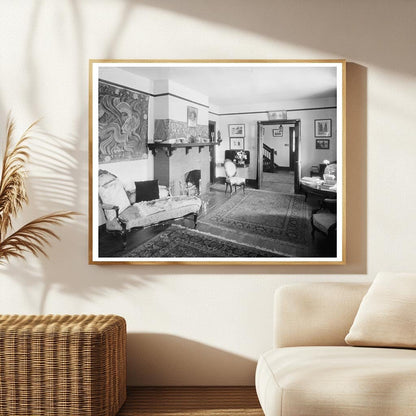 Warrenton VA Interior Photograph from 1900s Architecture Sur