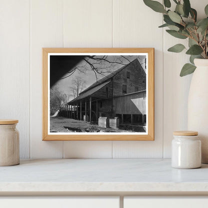 Vintage Aldie, Virginia Architecture Photo, 20th Century