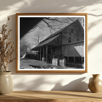 Vintage Aldie, Virginia Architecture Photo, 20th Century