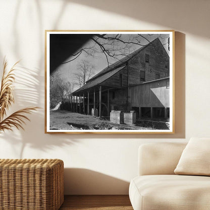 Vintage Aldie, Virginia Architecture Photo, 20th Century