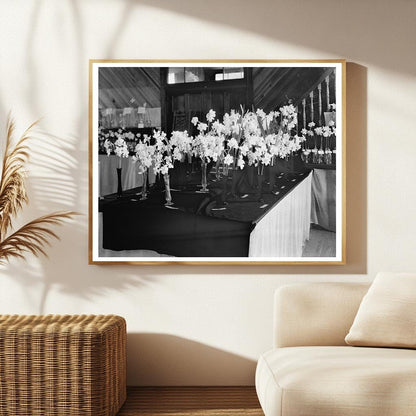 Vintage Flower Arrangement in Middleburg, VA 1900s