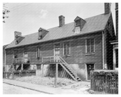 Richmond VA Duplex Architecture History 1953
