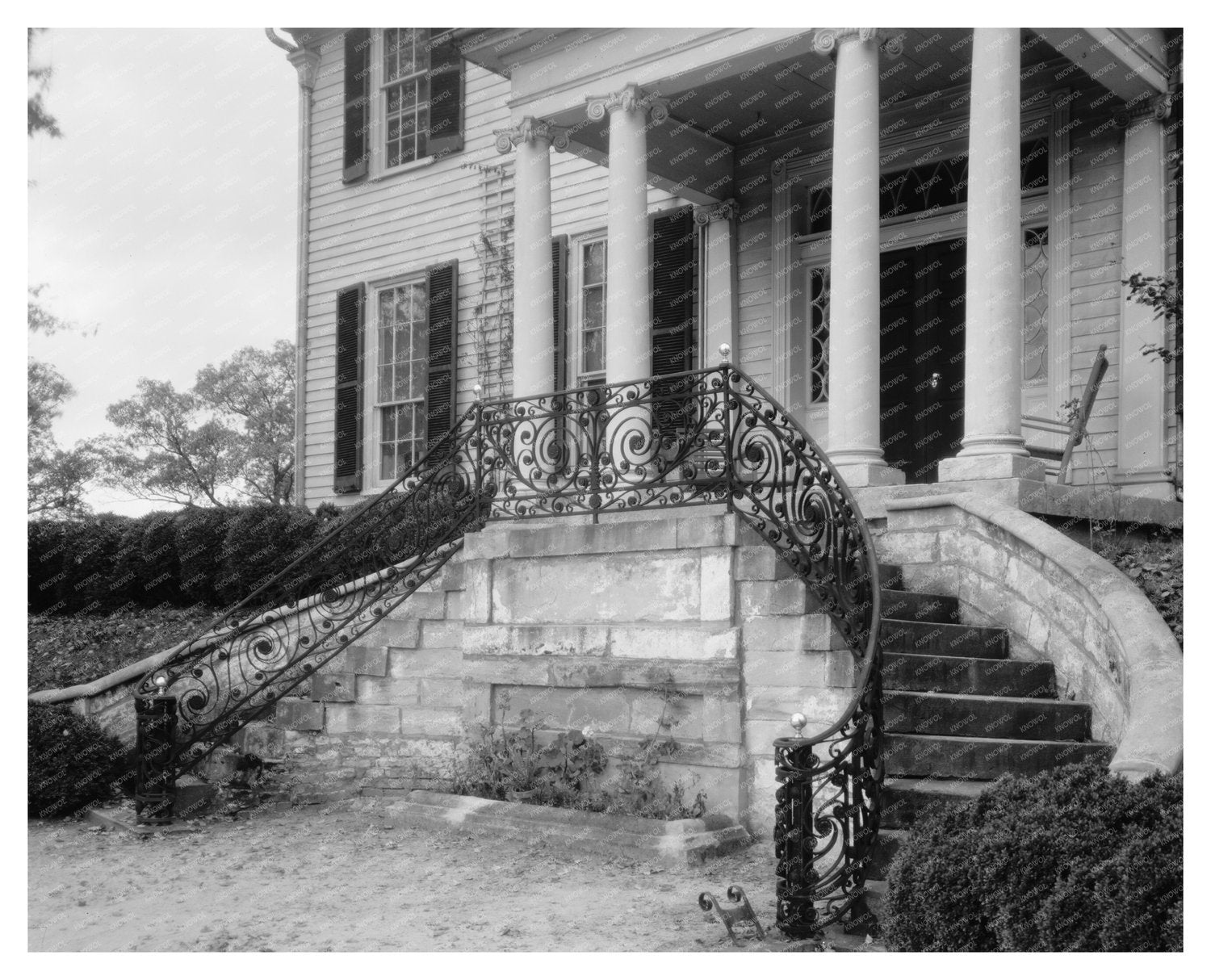 Vintage Photo of Historic Falmouth Home, Virginia 1910