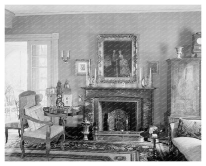 Falmouth, VA Historical Home Interior, 1953 Survey Image