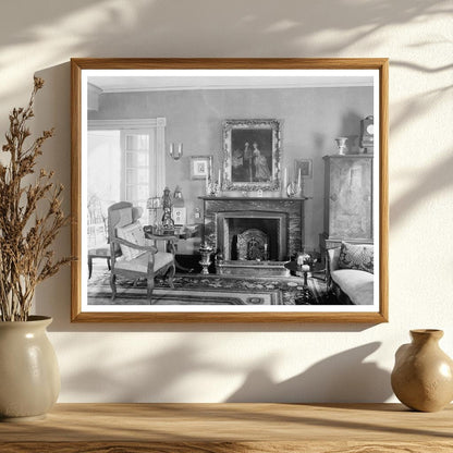 Falmouth, VA Historical Home Interior, 1953 Survey Image
