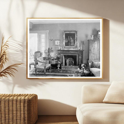 Falmouth, VA Historical Home Interior, 1953 Survey Image