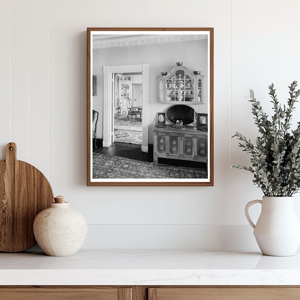 Historic Home Interior, Falmouth VA, 20th Century