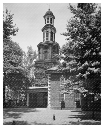 Historic Episcopal Church in Alexandria, VA - 1900s Photo