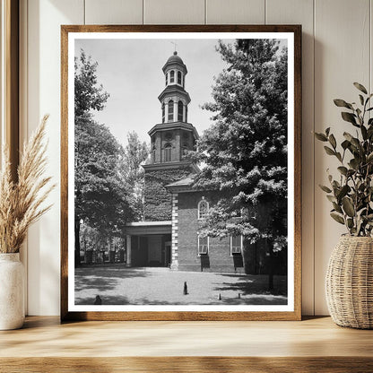 Historic Episcopal Church in Alexandria, VA - 1900s Photo