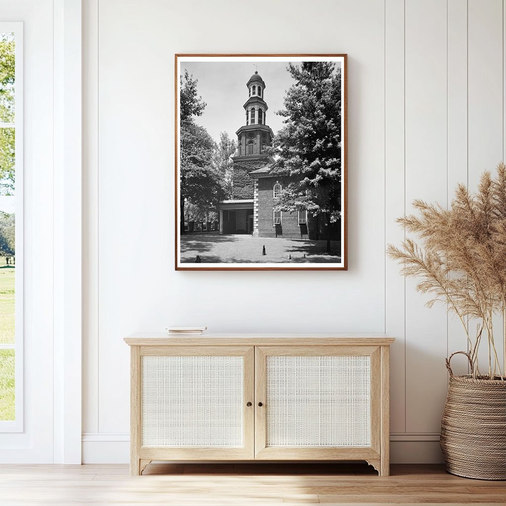 Historic Episcopal Church in Alexandria, VA - 1900s Photo