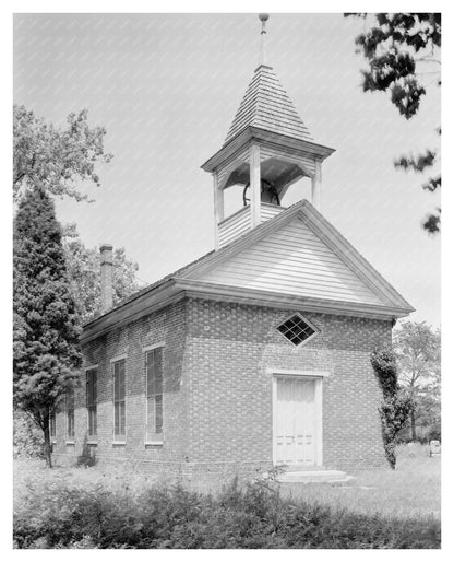 Pungoteague, VA Historic Church Photo, c. 1652