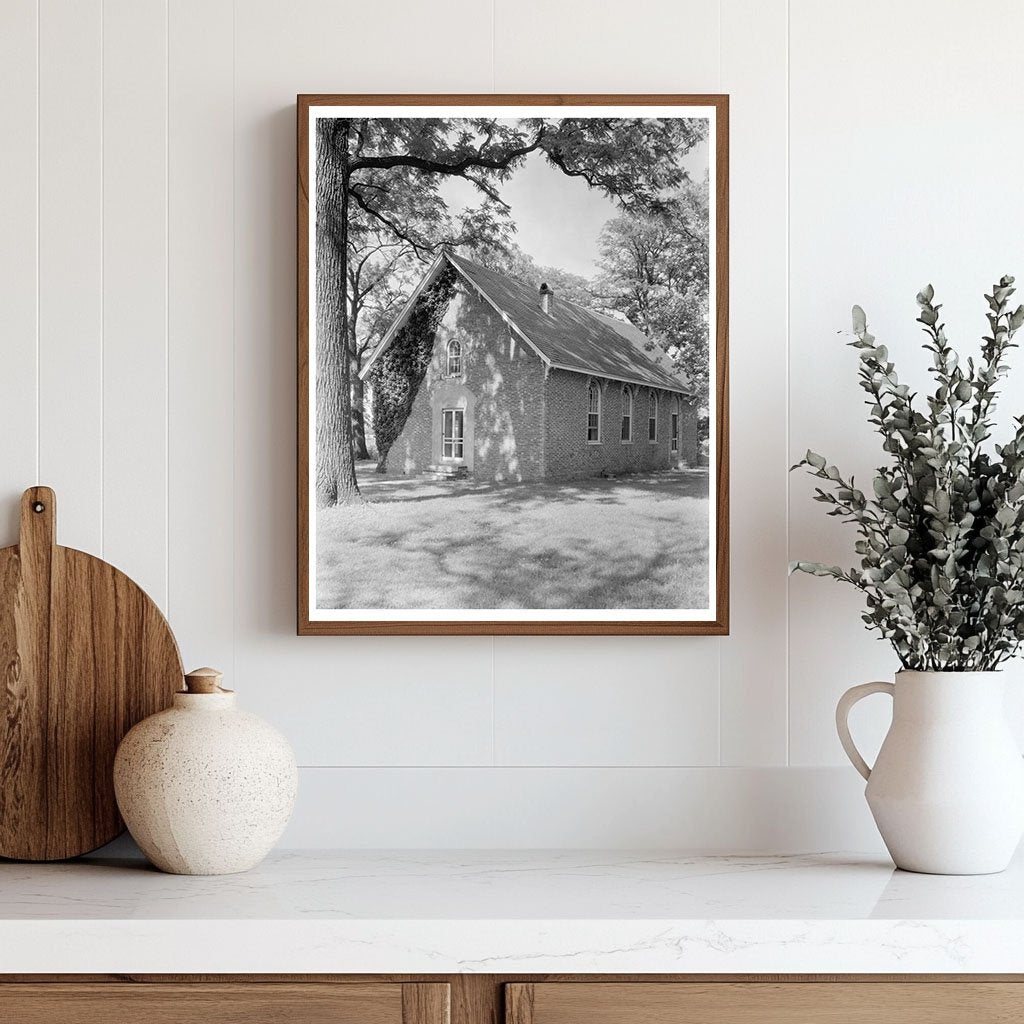 Charles City Courthouse, Virginia History, 1930 Image