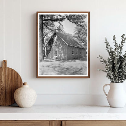 Charles City Courthouse, Virginia History, 1930 Image