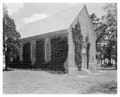 St. Annes Parish House, Loretto VA, 1731 Vintage Photo