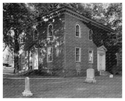 Historic Church in Falls Church, VA (1734) - 1930 Photo
