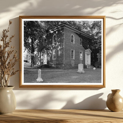 Historic Church in Falls Church, VA (1734) - 1930 Photo